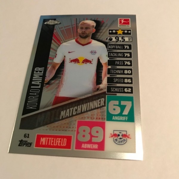 Match Attax BL Chrome 20/21 - Nr. 61 - LAIMER