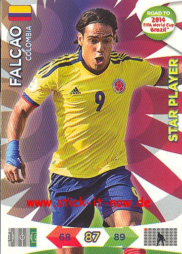 Panini Adrenalyn XL Road to WM 2014 - FALCAO