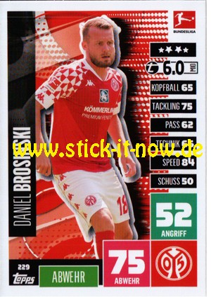 Topps Match Attax Bundesliga 2020/21 - Nr. 229