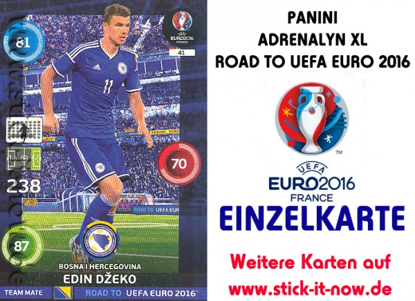 Adrenalyn XL - Road to UEFA Euro 2016 France - Nr. 41