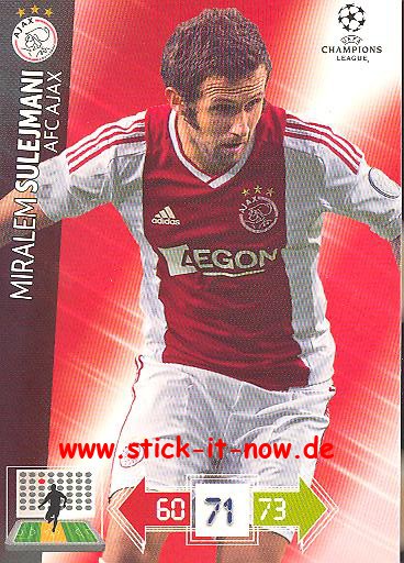 Panini Adrenalyn XL CL 12/13 - Ajax Amsterdam - Miralem Sulejmani