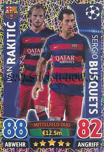 Champions League - Match Attax 15/16 - Nr. 252