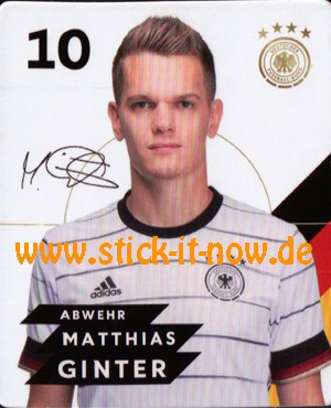 Rewe DFB Sammelkarten EM 2020 - Matthias Ginter - Nr. 10