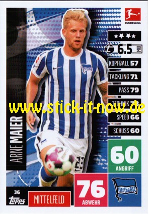 Topps Match Attax Bundesliga 2020/21 - Nr. 36