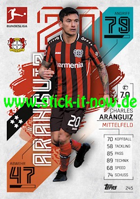 Topps Match Attax Bundesliga 2021/22 - Nr. 245