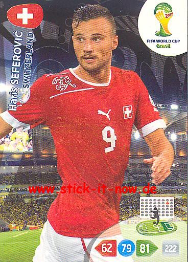 Panini Adrenalyn XL Brasil WM 2014 - Haris SEFEROVIC