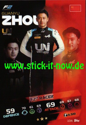 Turbo Attax "Formel 1" (2021) - Nr. 104