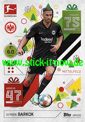 Topps Match Attax Bundesliga 2021/22 - Nr. XMAS 18