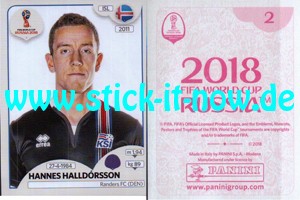 Panini WM 2018 Russland "Sticker" INT/Edition - Nr. 282