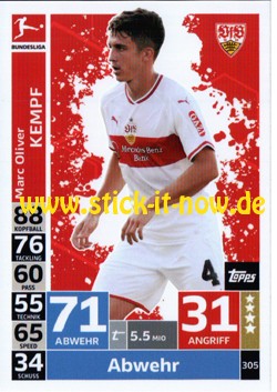 Topps Match Attax Bundesliga 18/19 - Nr. 305