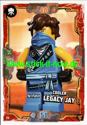 Lego Ninjago Trading Cards - SERIE 6 "Next Level" (2021) - Nr. 21