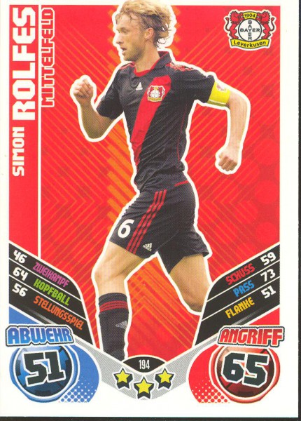 Simon Rolfes - Match Attax 11/12