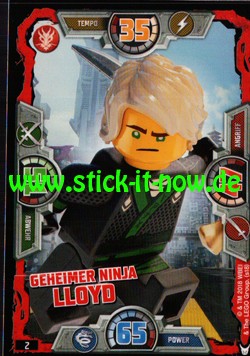 Lego Ninjago Trading Cards - SERIE 3 (2018) - Nr. 2