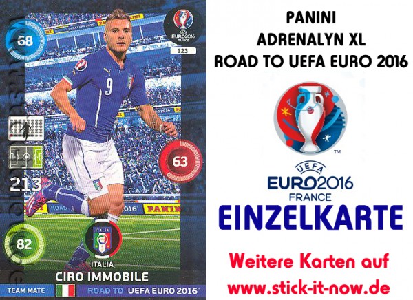 Adrenalyn XL - Road to UEFA Euro 2016 France - Nr. 123