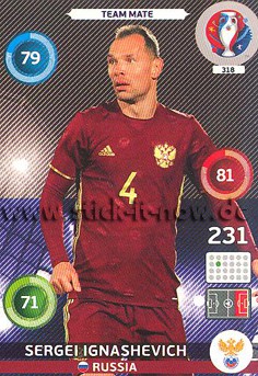 Panini Adrenalyn XL - UEFA EM 2016 - Nr. 318