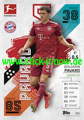 Topps Match Attax Bundesliga 2021/22 - Nr. 294