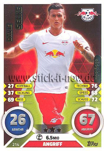 Topps Match Attax Bundesliga 16/17 - Nr. 214