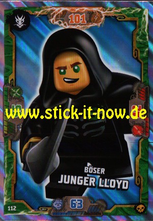 Lego Ninjago Trading Cards - SERIE 6 (2021) - Nr. 112 (Holofolie)