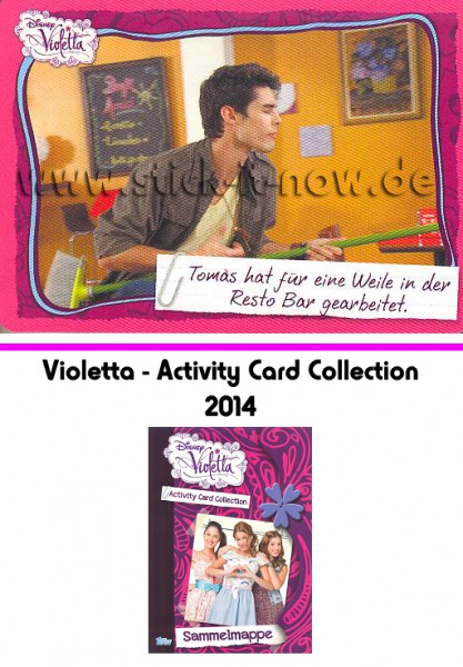 Disney Violetta - Activity Cards (2014) - Nr. 57