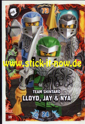 Lego Ninjago Trading Cards - SERIE 6 (2021) - Nr. 39