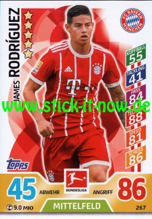 Topps Match Attax Bundesliga 17/18 - Nr. 267