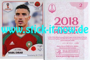 Panini WM 2018 Russland "Sticker" INT/Edition - Nr. 144