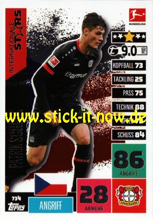 Topps Match Attax Bundesliga 2020/21 "Extra" - Nr. 734