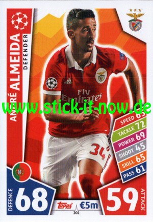 Match Attax Champions League 17/18 - Nr. 201