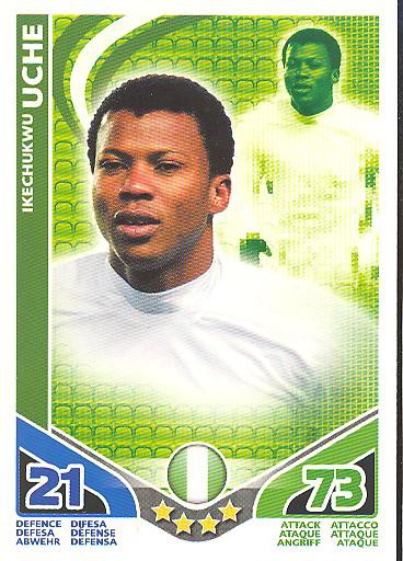 Match Attax WM 2010 - GER/Edition - IKECHUKWU UCHE - Nigeria