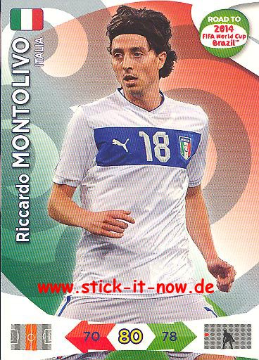 Panini Adrenalyn XL Road to WM 2014 - Riccardo MONTOLIVO