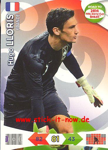 Panini Adrenalyn XL Road to WM 2014 - Hugo LLORIS