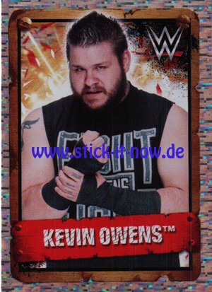 WWE "The Ultimate Collection" Sticker (2017) - Nr. 76 (GLITZER)