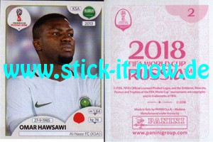 Panini WM 2018 Russland "Sticker" INT/Edition - Nr. 46