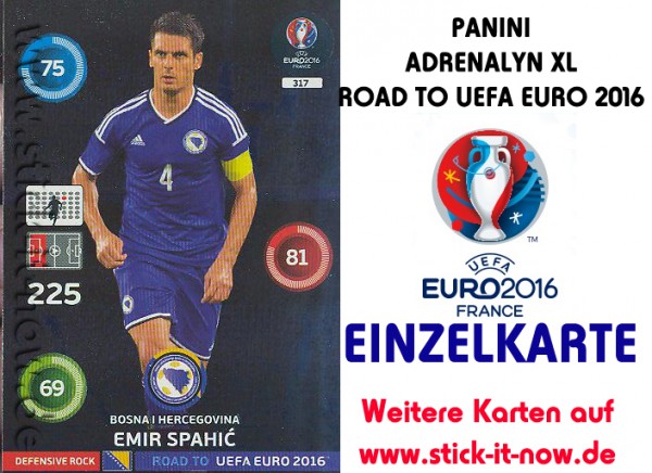 Adrenalyn XL - Road to UEFA Euro 2016 France - Nr. 317