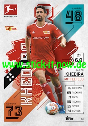 Topps Match Attax Bundesliga 2021/22 - Nr. 61