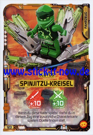 Lego Ninjago Trading Cards - SERIE 5 "Next Level" (2020) - Nr. 123