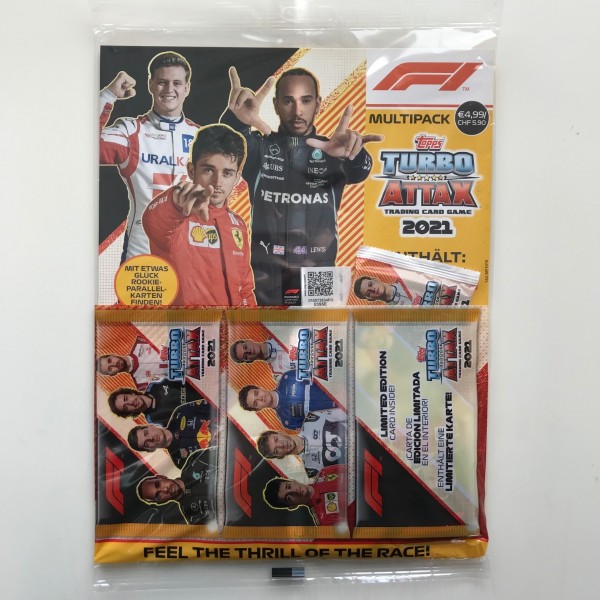 Turbo Attax "Formel 1" (2021) - Multipack (25 Karten)