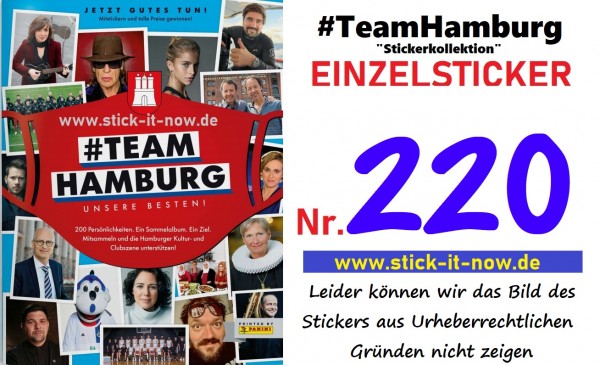 #TeamHamburg "Sticker" (2021) - Nr. 220