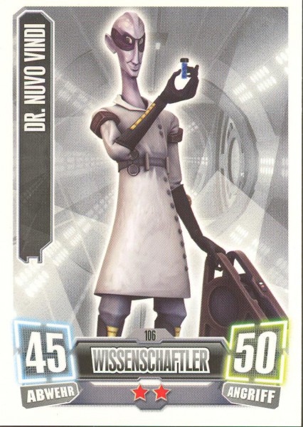 Force Attax - Serie II - Dr. Nuvo Vindi - Separatist