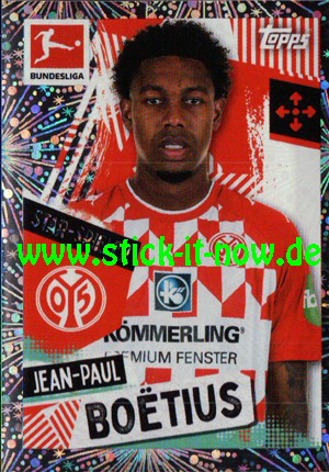 Topps Fußball Bundesliga 2021/22 "Sticker" (2021) - Nr. 340 (Glitzer)