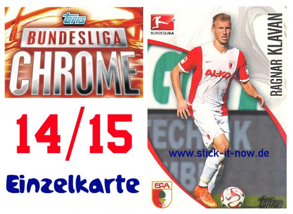 Topps Bundesliga Chrome 14/15 - RAGNAR KLAVAN - Nr. 3