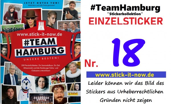 #TeamHamburg "Sticker" (2021) - Nr. 18 (Glitzer)