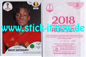 Panini WM 2018 Russland "Sticker" INT/Edition - Nr. 518