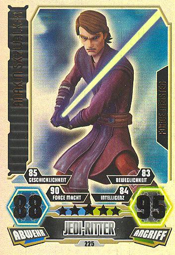 Force Attax - Serie 3 - FORCE-MEISTER - Anakin Skywalker - Nr. 225