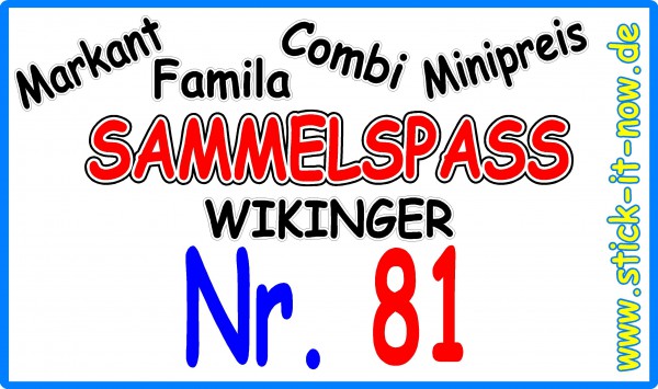 Sammelspass - Küstengold - Wikinger (2014) - Nr. 81