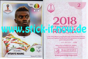 Panini WM 2018 Russland "Sticker" INT/Edition - Nr. 617