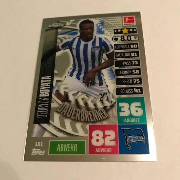 Match Attax BL Chrome 20/21 - Nr. 181 - BOYATA