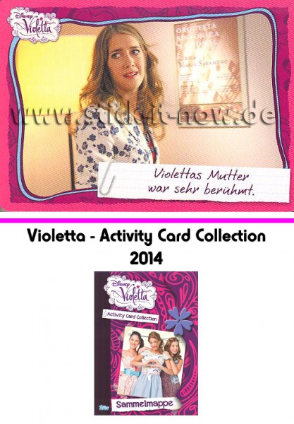 Disney Violetta - Activity Cards (2014) - Nr. 43
