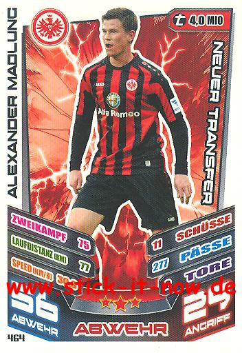 Match Attax 13/14 EXTRA - ALEXANDER MADLUNG - Nr. 464