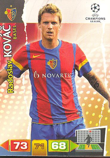 Radoslav Kovac - Panini Adrenalyn XL CL 11/12 - FC Basel